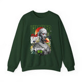 Wicked Supreme Unisex Heavy Blend Crewneck Sweatshirt Statue Art Graphic Pullover Bold Supreme Inspired Streetwear Vintage Aesthetic Fashion