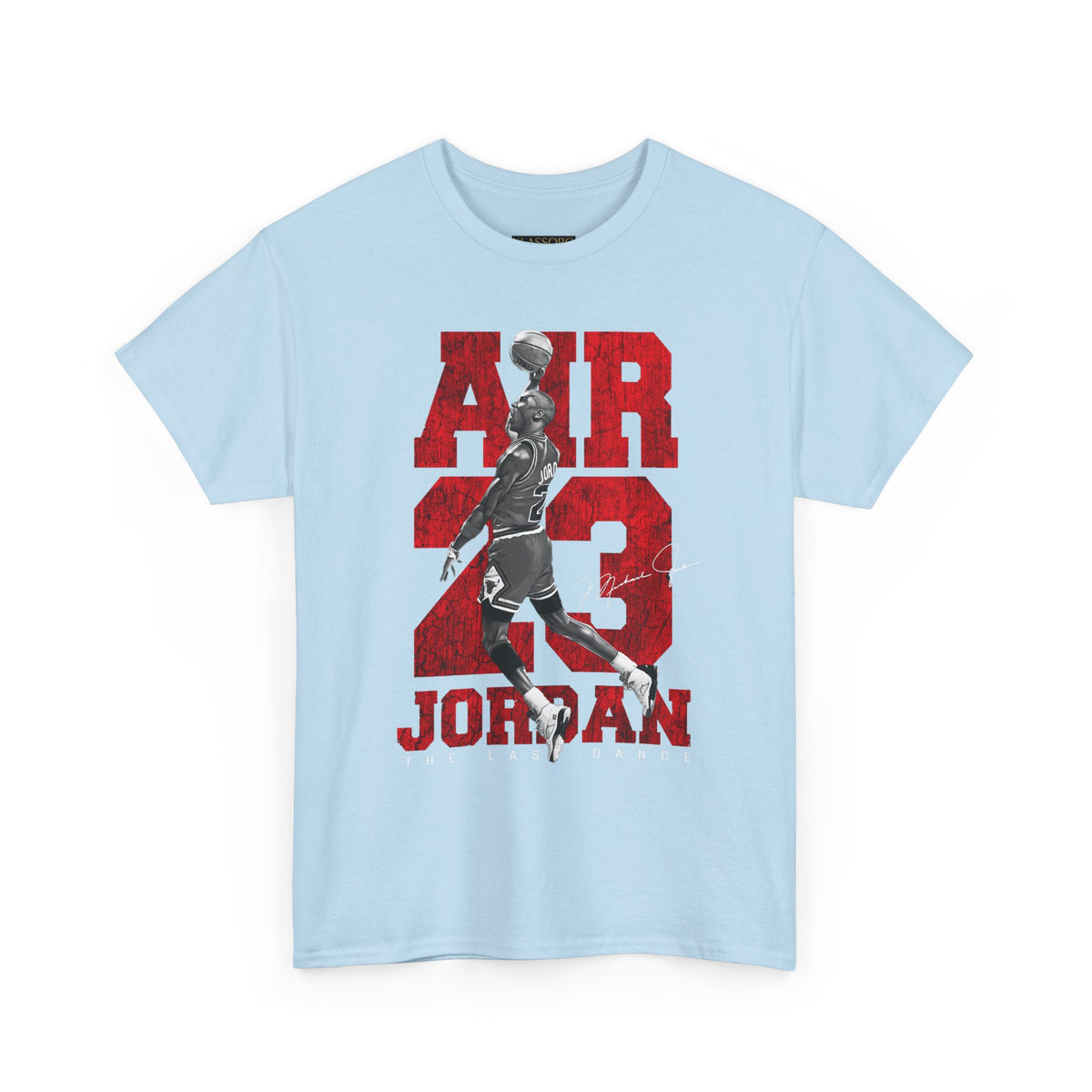 Air Jordan Sky Legend Unisex Heavy Cotton Tee Bold Athletic Streetwear Design Inspirational Basketball Dunk Artwork Motivational Sports Graphic Tee For Dreamers And Hustlers