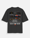 Red Bull RB20 Racing Oversized T Shirt Formula Racing Graphic Streetwear Tee