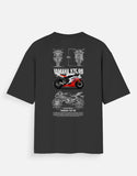 Yamaha YZF R6 Oversized T Shirt Superbike Graphic Streetwear Racing Bike Tee