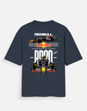 Red Bull RB20 Formula Racing Oversized T Shirt Motorsport Streetwear Graphic Tee
