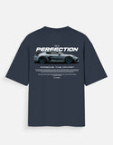 Porsche 718 Cayman GT4 RS Oversized T Shirt Sports Car Graphic Streetwear Tee
