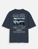 Mercedes Benz AMG GT Black Series Oversized T Shirt Luxury Sports Car Streetwear Tee