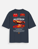 Lightning McQueen Oversized T Shirt Cars Movie Racing Graphic Cartoon Streetwear Tee