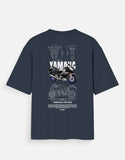 Yamaha YZF R15 Oversized T Shirt Racing Bike Graphic Streetwear Biker Tee