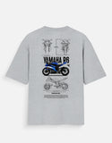 Yamaha R6 Oversized T Shirt Sports Bike Graphic Streetwear Motorcycle Racing Tee