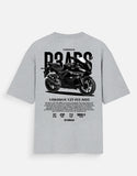 Yamaha YZF R3 ABS Oversized T Shirt Sports Bike Graphic Streetwear Motorcycle Tee