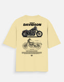 Harley Davidson Sportster Blueprint Graphic Oversized T Shirt Premium Cruiser Biker Streetwear Cotton Tee