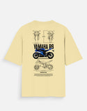 Yamaha R6 Oversized T Shirt Sports Bike Graphic Streetwear Motorcycle Racing Tee