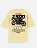 Kawasaki Z900 Red Edition Graphic Oversized T Shirt Premium Naked Superbike Streetwear Cotton Rider Tee