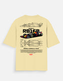 Red Bull RB16B Formula Racing Oversized T Shirt Motorsport Streetwear Graphic Tee