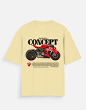 Ducati Streetfighter Concept Graphic Oversized T Shirt Premium Superbike Streetwear Cotton Rider Tee