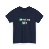 Breaking Bad Style Chemistry Graphic T Shirt Black Minimal Periodic Table Typography 35 Br 56 Ba Design Science Streetwear Unisex Cotton Tee