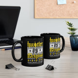 Hustler Original Money Maker Coffee Mug Street Style Typography Motivation Hustle Mindset Entrepreneur Gift Black Ceramic Mug
