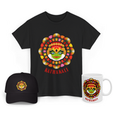Kathakali Art Graphic T Shirt Combo Pack Traditional Cultural Dance Face Print Premium Cotton Unisex Streetwear