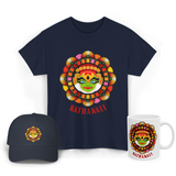 Kathakali Art Graphic T Shirt Combo Pack Traditional Cultural Dance Face Print Premium Cotton Unisex Streetwear