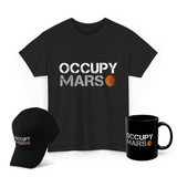Occupy Mars Graphic T Shirt Combo Pack Space Exploration Futuristic Sci Fi Print Premium Cotton Unisex Streetwear