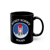 Rocket Science Coffee Mug Funny Science Mug Rocket Launch Graphic Mug STEM Geek Nerd Gift Space Engineering Coffee Cup Astronomy Lover Gift Ceramic Mug