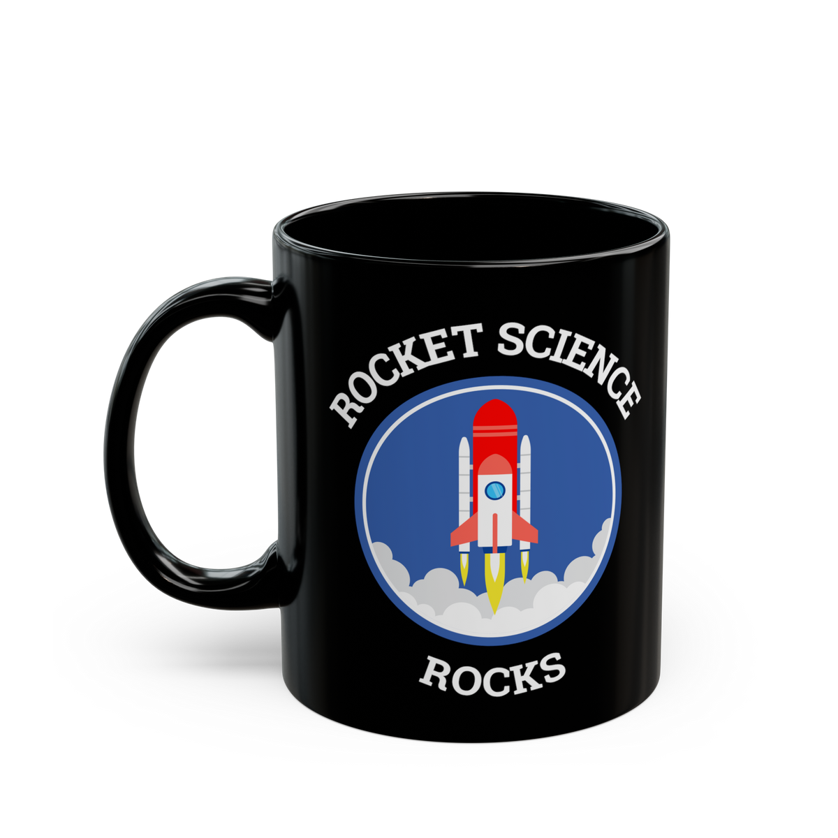 Rocket Science Coffee Mug Funny Science Mug Rocket Launch Graphic Mug STEM Geek Nerd Gift Space Engineering Coffee Cup Astronomy Lover Gift Ceramic Mug