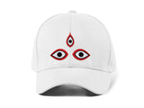 Minimalist Logo Embroidery Baseball Cap Clean Typography White Adjustable Cotton Dad Hat Streetwear Unisex Cap