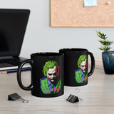Why So Serious Clown Villain Coffee Mug Dark Comic Style Mug Joker Inspired Graphic Mug Cool Aesthetic Mug Pop Culture Coffee Mug