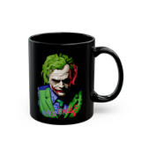 Why So Serious Clown Villain Coffee Mug Dark Comic Style Mug Joker Inspired Graphic Mug Cool Aesthetic Mug Pop Culture Coffee Mug