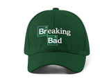 Breaking Bad Embroidery Baseball Cap Heisenberg Logo Hat Black Adjustable Streetwear Cotton Dad Cap Gift for Fans