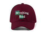 Breaking Bad Embroidery Baseball Cap Heisenberg Logo Hat Black Adjustable Streetwear Cotton Dad Cap Gift for Fans
