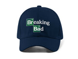 Breaking Bad Embroidery Baseball Cap Heisenberg Logo Hat Black Adjustable Streetwear Cotton Dad Cap Gift for Fans