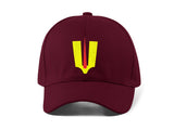 Tirunamam Embroidery Baseball Cap Hindu Namam Yellow Symbol Black Adjustable Cotton Dad Hat Spiritual Streetwear Unisex Cap