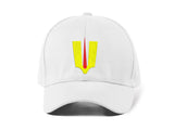 Tirunamam Embroidery Baseball Cap Hindu Namam Yellow Symbol Black Adjustable Cotton Dad Hat Spiritual Streetwear Unisex Cap