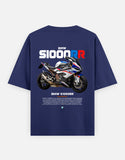 BMW S1000RR Superbike Graphic Oversized T Shirt Premium Racing Streetwear Cotton Bike Rider Tee
