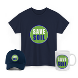 Save Soil T Shirt Combo Pack Eco Friendly Graphic Tee Sustainable Fashion Cotton Unisex Streetwear India