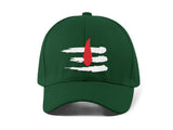 Shiv Tilak Embroidery Baseball Cap Hindu Trishul Tilak Symbol Black Adjustable Cotton Dad Hat Spiritual Streetwear Unisex Cap
